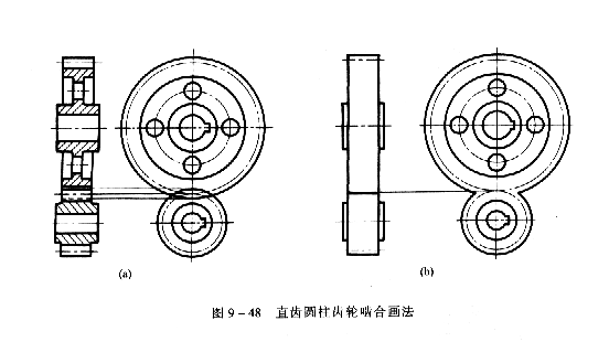 齿轮画法 齿轮画法