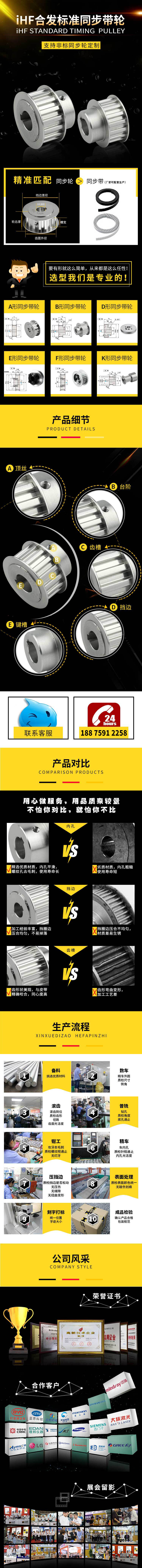 锥套同步带轮 锥套同步带轮